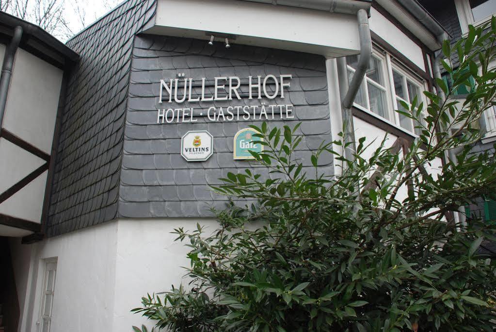 Hotel Nuller Hof Wuppertal Exteriör bild